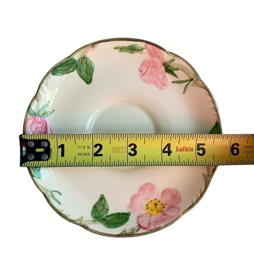 Franciscan Desert Rose Saucer 5 3/4” Preowned